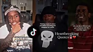 Heartbreaking hard hitting quotes from TikToK...🪫💔 (sad)