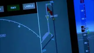 Airplane pilots co-pilot landing night