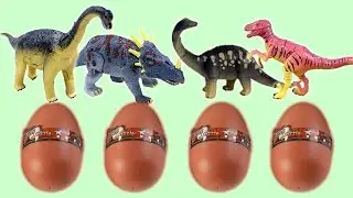 Dinosaurs 3D Puzzles Animals Eggs Surprise Toys - Styracosaurus Stegosaurus Velociraptor