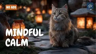 Mindful Zen Ambient Music 🌿 Relaxing Music Cat Companion for Sleep, Meditation & Stress Relief