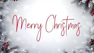 Merry Christmas Winter Screensaver | Background Wallpaper | 2 Hour Holiday Art for TV