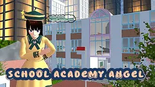 Wellcome to school academy angel |review bangunan di sakura school simulator|