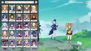 I maxed out my world level, while playing without character EXP materials as a F2P | Genshin Impact