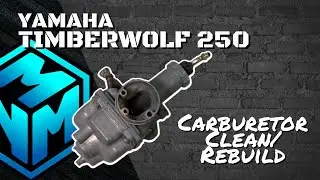 Yamaha Timberwolf 250 - Carb Clean/Rebuild - Hard / Wont Start YFM250 Carburetor Kit
