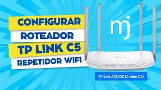 ROTEADOR TPLINK C5   CONFIGURAR COMO REPETIDOR SEM FIO