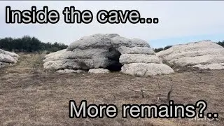 Hiking a Dried Out Lake part 2: What&rsquo;s in the cave?