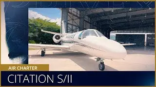 Conoce COMO es el interior de un CESSNA CITATION S/II C550 | #Cessna | #VueloPrivado | #Privex
