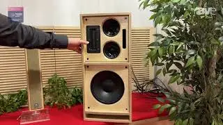 ISE 2026: HORTUS-TAG c/o Audio SUD Shows Off Chrysalis Cabinet Speaker (in French)