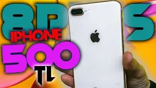 500 TL' ye Bit Pazarından iPhone 8 Plus Aldık  #SANALBİTPAZARI
