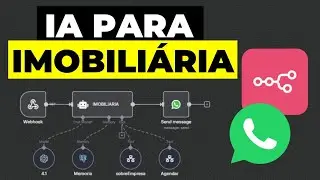 MULTIAGENTES IA NO N8N para IMOBILIÁRIA | (com template)