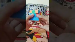 The solving of 3 by 3 by cfop method by Techno boys