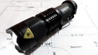 300LM 1AA Mini Cree Flashlight Review
