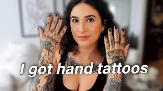 I GOT HAND TATTOOS! (Aftercare & Answering Questions)