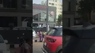 Morris Garages Showroom at #vizag RK Beach I MG Motor India