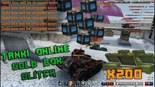 TANKI ONLINE | HUGE GOLD BOX GLITCH x100 DROP | BLACK FRIDAY