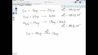 Chapter Thirty Six: Hess's Law - Application of Hess's Law Quiz Answer 1