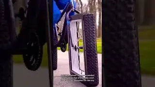 Square Wheels Roll Smoothly: Unconventional Design Redefines Bicycle Innovation.