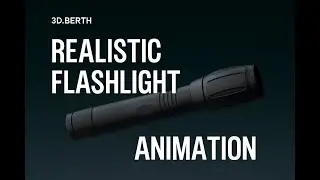 Realistic Flashlight Animation in Blender | 3D Lighting & Shadows