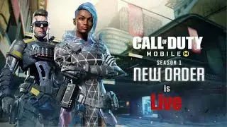 New Order COD Mobile Season 1  Live with PosterGaming || Season 13 BR Rank Push