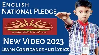 National pledge | Indian national pledge in english |kvs #pledge #kvs