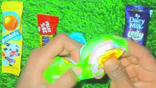 ASMR Most colourfull rainbow Lolipop of the candy unpacking chocolate eat 🍭🍬