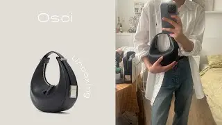 韓國小眾品牌 osoi 月牙包 腋下包  開相測評 unboxing