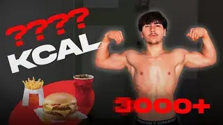 COSA MANGIA UN CALISTHENICO PER METTERE MASSA MUSCOLARE 🥗| **57 KCAL⁉️