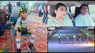 10th ranking open national speed skating championships 2025 noida| Barish ne kiya pareshan | vlog 53