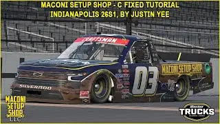 Руководство по квалификации и гонке 26S1 в iRacing Maconi C-Fixed Trucks Indianapolis