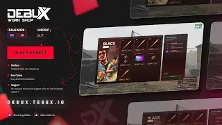[FIVEM] Black Market (DebuX)