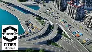 Асрантия ЧАСТЬ 7 — Создание идеального перекрёстка в реалистичном городе — #citiesskylines2