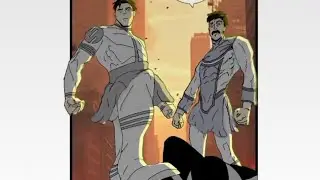 700 Subs 🥳🎉 - Mustache Mark and Viltrumite Mark - Duo Variant - Invincible War - New Comic Animation