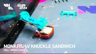 NHRL 2024 World Champs, 3lb Quarter-Final: Monkfish v  Knuckle Sandwich
