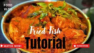 Fish fry recipe for beginners | Restaurant style fried fish in kannada
