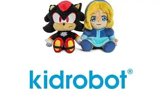 Kidrobot sonic the hedgehog shadow and Maria 2 pack plushy&rsquo;s