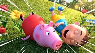 Peppa Pig Baby Pedro Hid in the Flower Patch | Kids Songs & Nursery Rhymes