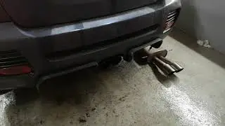 Mini R56 JCW GP2, Challenge exhaust, pops&bangs