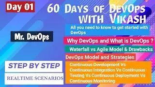 Day-01 | Let's start with Fundamentals of DevOps | #60DaysOfDevOps #freedevopscourse  #2023