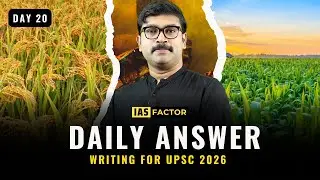 What is Radiation Mutagenesis?|Day 20- UPSC Mains Answer Writing Practice Arjun R Sankar