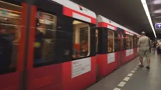 Czech Republic, Prague, metro ride from Muzeum to I.P. Pavlova