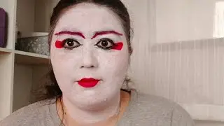 Face Paint Makeup Look #9 | Geisha turned Death Ghost