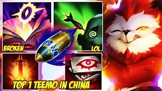 WILD RIFT CHINA TOP 1 TEEMO - THE MOST ANNOYING TEEMO BUILD