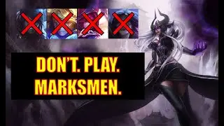 WHY EVEN PLAY ADC? | Syndra Does It Better | Syndra Vs. Aphelios Bot