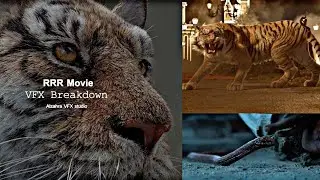 India's Biggest Big Budget Action Movie RRR | VFX Bhind The Scenes | SS Rajamouli RamCharan Jr NTR