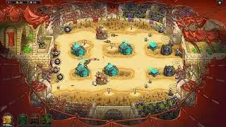 Kingdom Rush Vengeance Impossible Hero Challenge - 36. The Grand Arena Heroic - Veruk