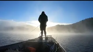 FOGGY Lake Morning!