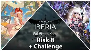 CC#10 Ash Ring Day 8 Risk 8 + Challenge (High End Clear) || Arknights