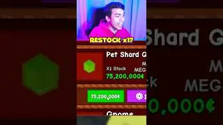 CRAZY PET SHARD RESTOCK GROW A GARDEN 😱