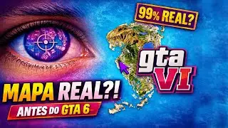 O MAPA DE GTA 6 FOI REVELADO?! A Comunidade Descobriu Tudo Antes da Rockstar