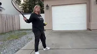 Wheel Video Tennis Ball to Racket